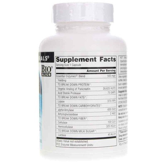 Essential Enzymes 500 Mg Vegetarian, SNN